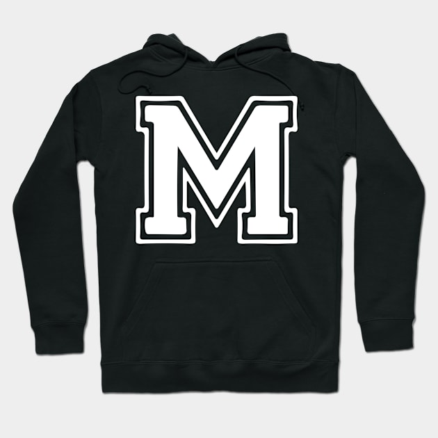 Letter M Hoodie by Xtian Dela ✅